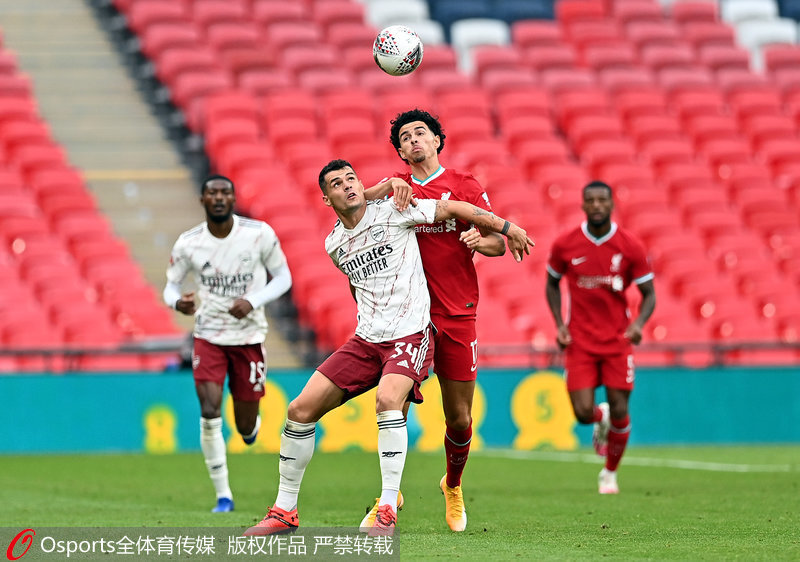  英格兰社区盾，曼城常规时间战平利物浦